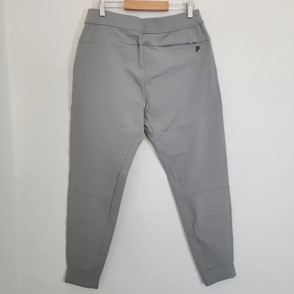 Public Rec Men Grey Athletic Performance Jogger Pant Slim Fit Pockets 30x30 EUC